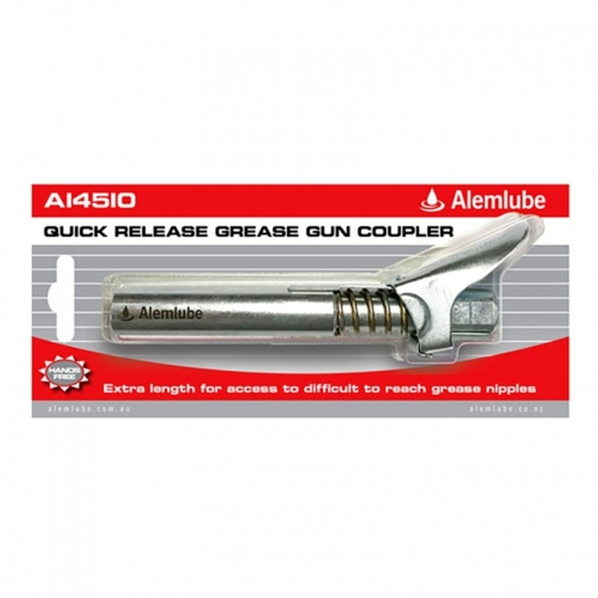 QUICK LONG RELEASE GREASE COUPLER 1/8NPT