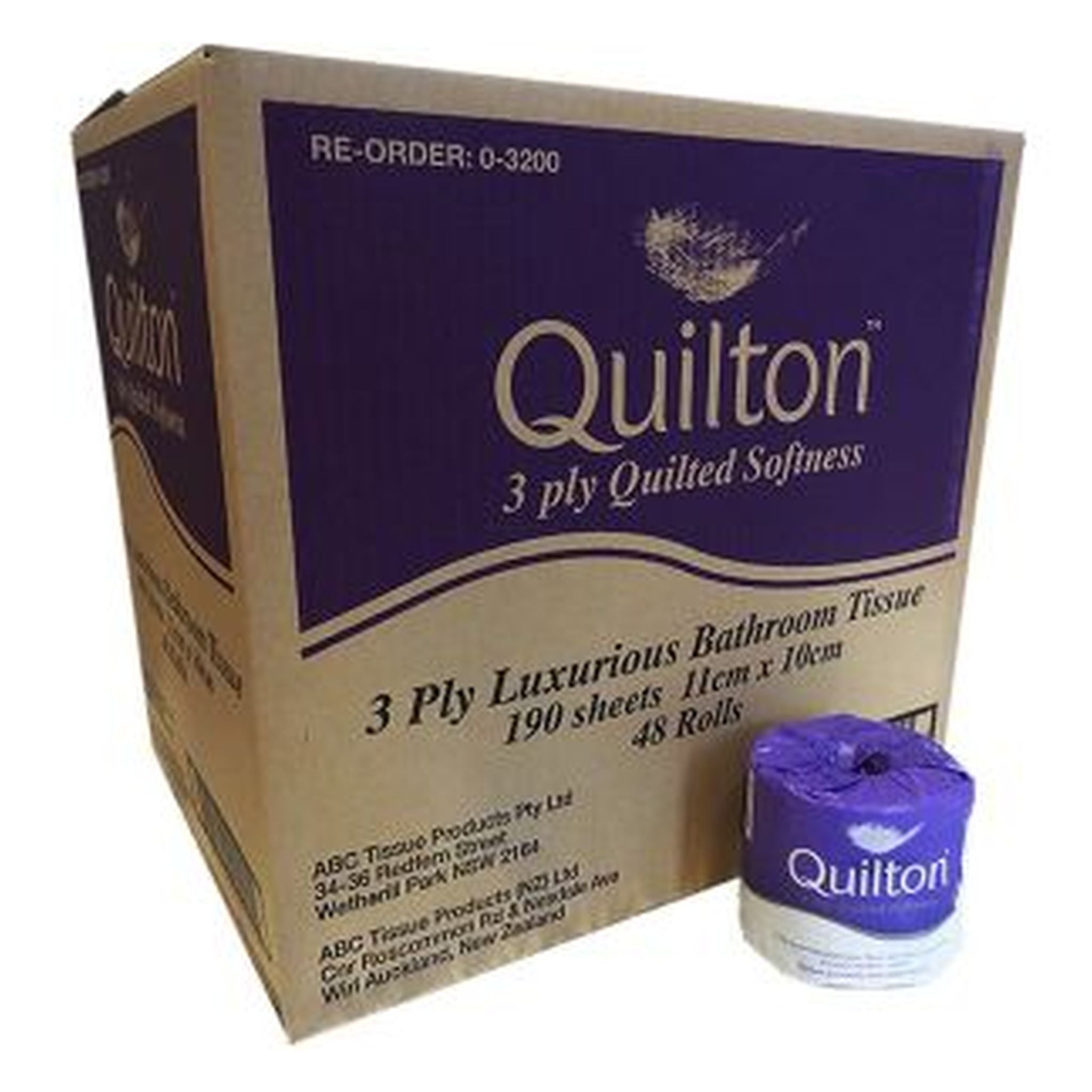 TOILET PAPER 3 PLY 190 SHEET