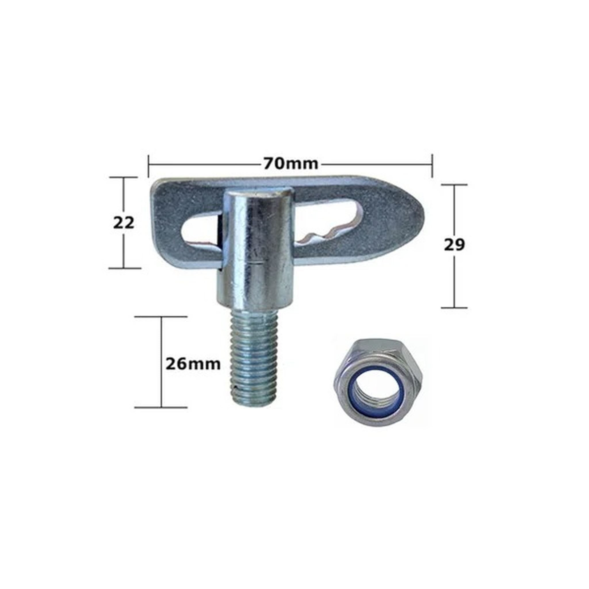 ANTI LUCE ZP 12 X 25MM BOLTON PK2