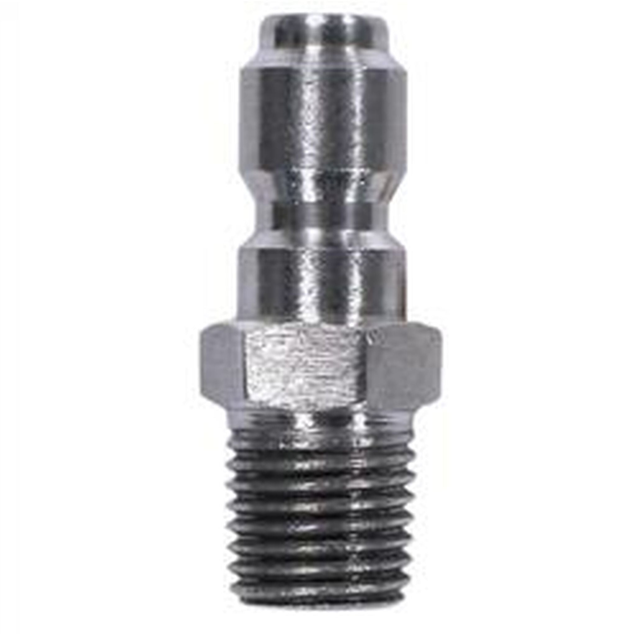BAR QC PLUG 1/4" TO 1/4" NPT M SS