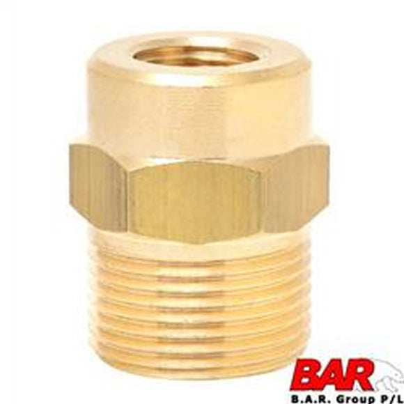 BAR M22 NIPPLE TO 1/4