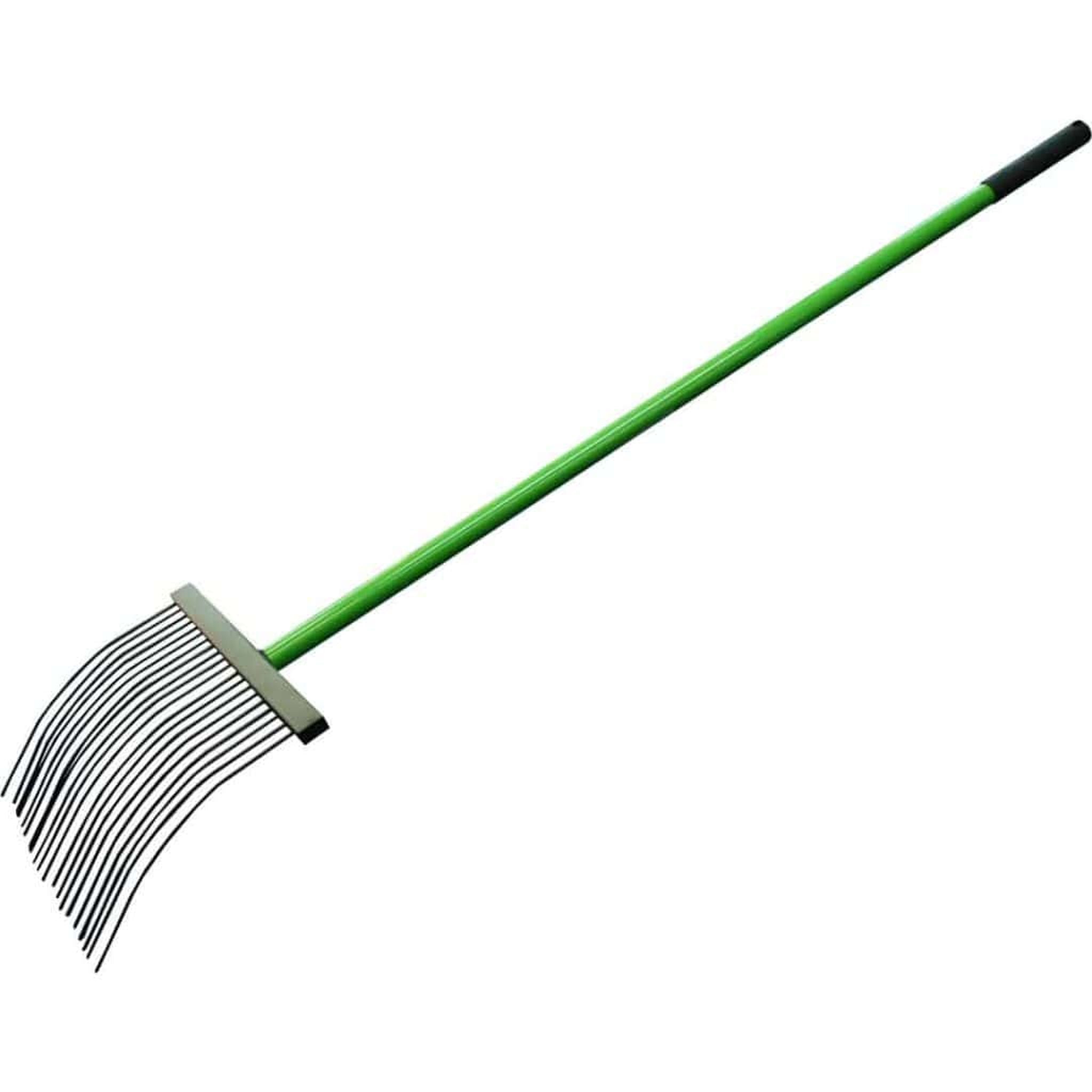 RAKE STABLE METAL HEAD F/GLASS HANDLE