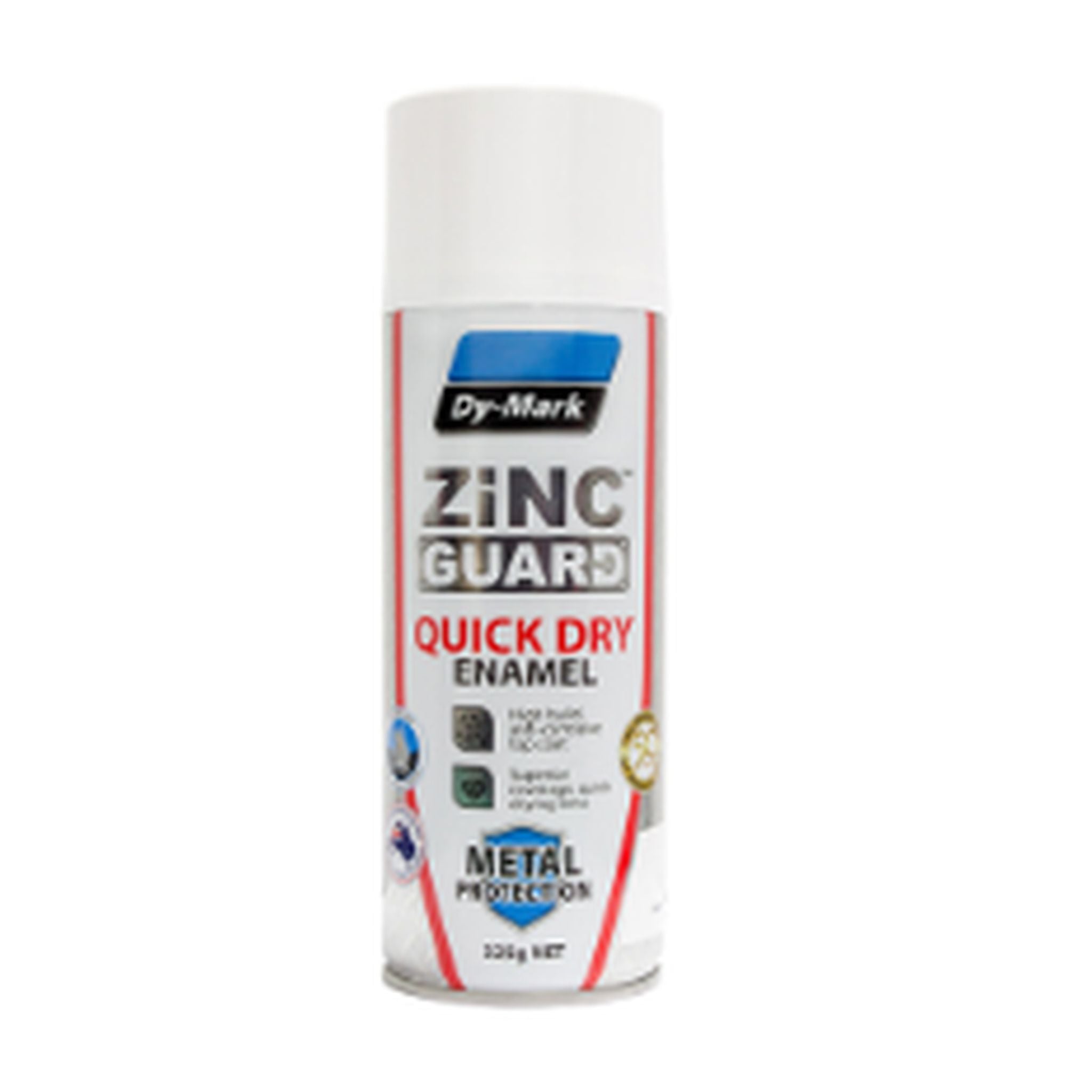 PAINT AEROSOL QUICK DRY ENAMEL WHITE 325G