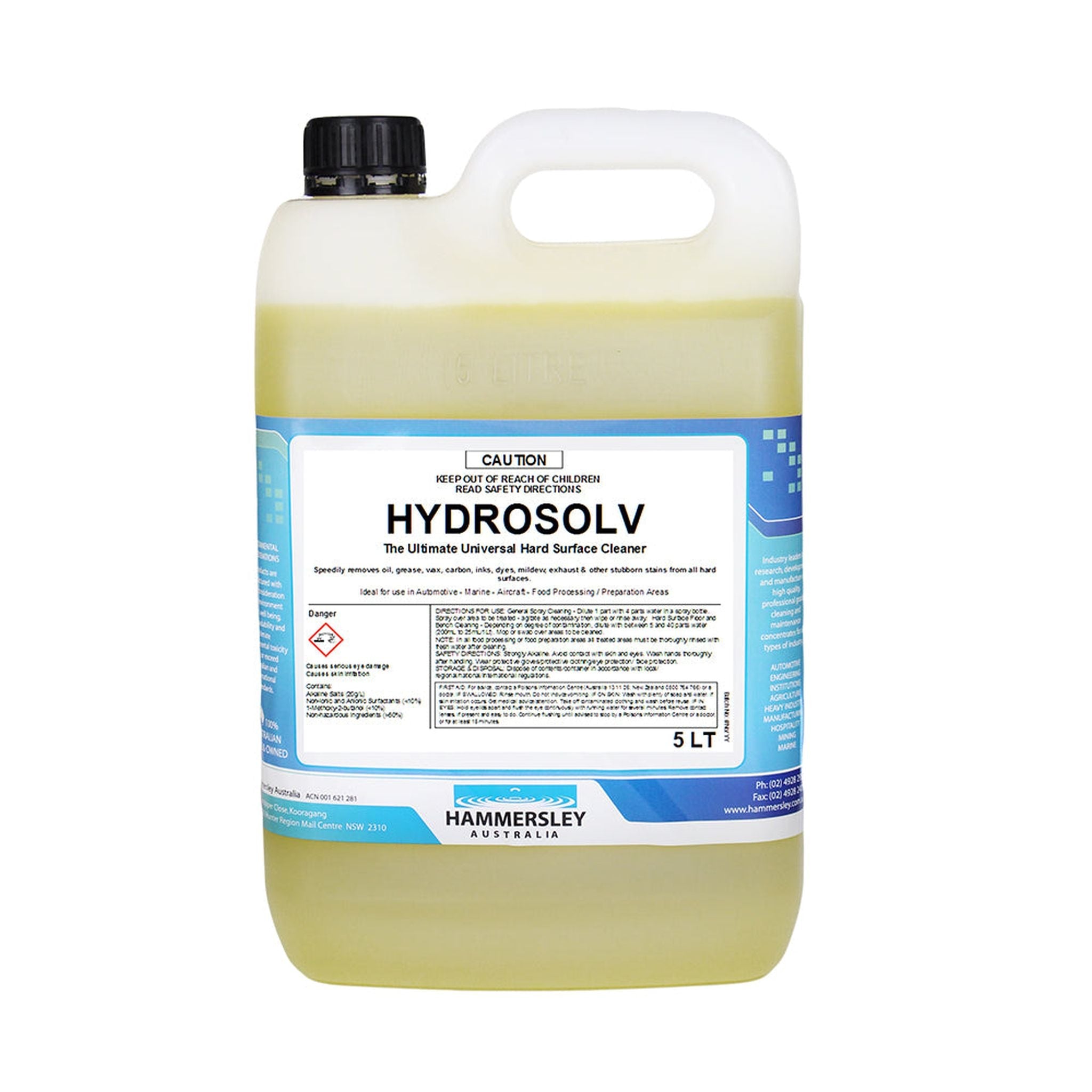 HAMMERSLEY HYDROSOLV 5L DEGREASER
