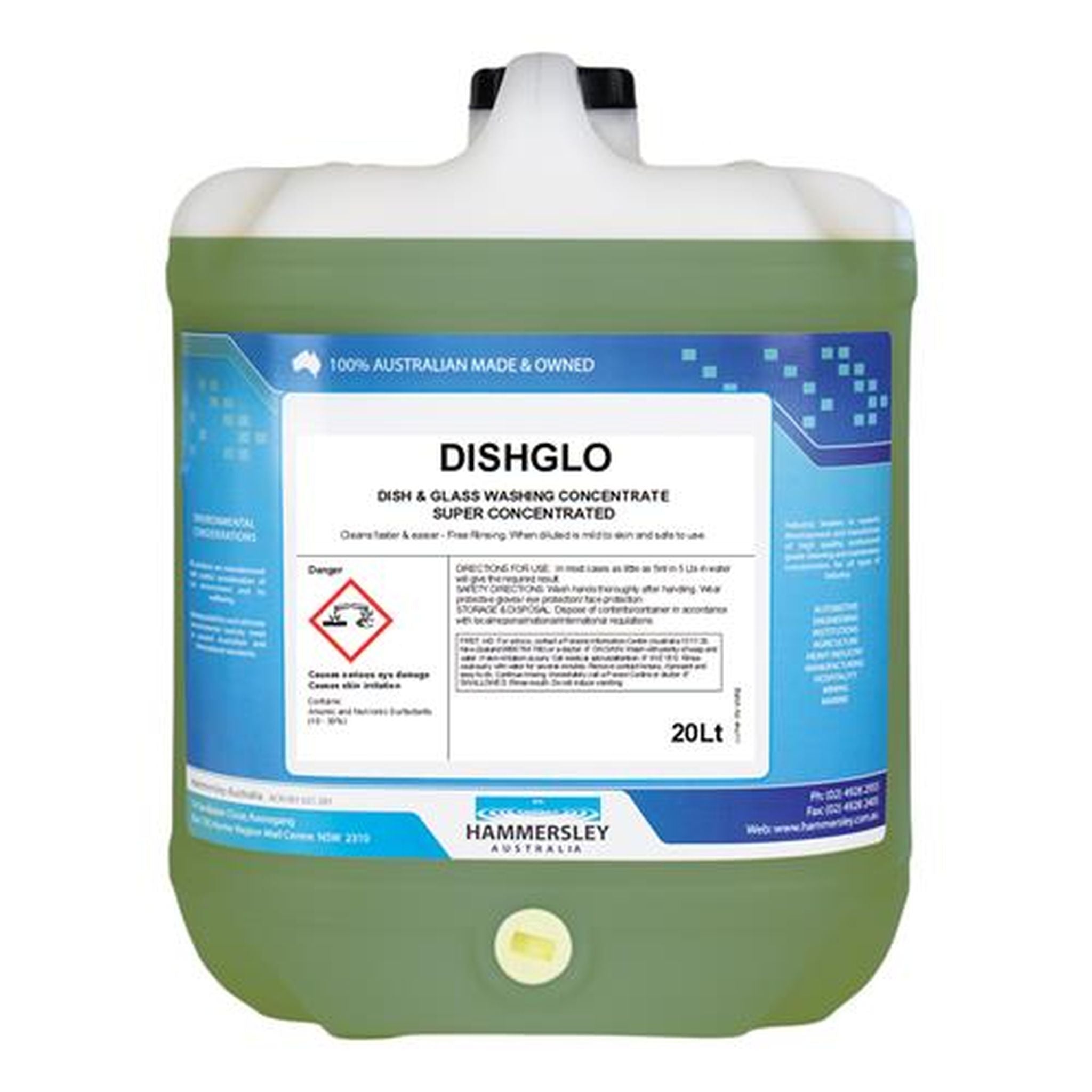 DISH WASHING LIQUID 20L DISH GLO