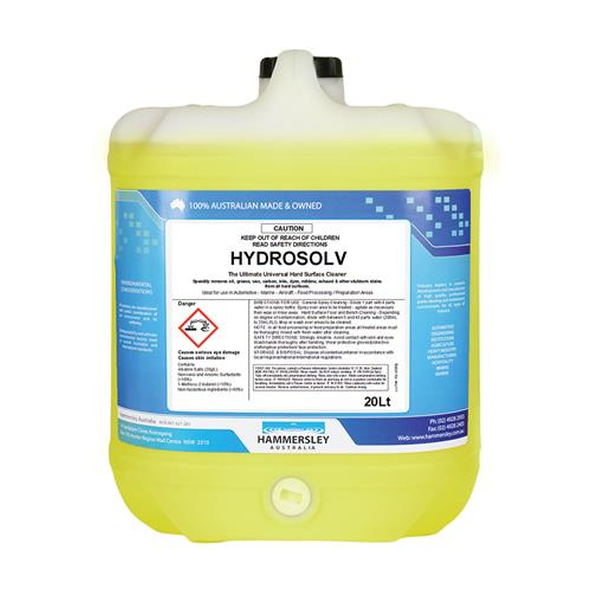 HAMMERSLEY HYDROSOLV 20L DEGREASER