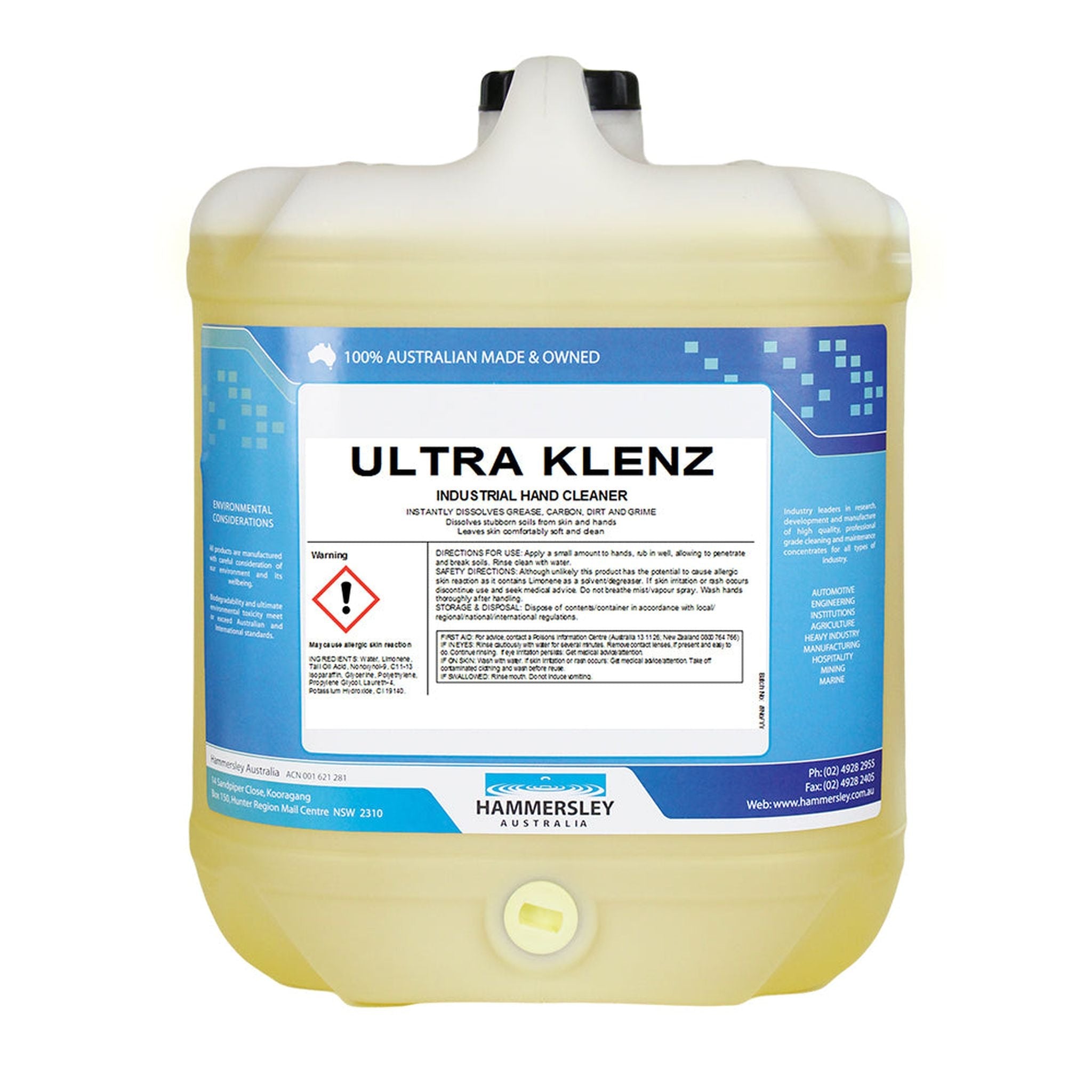 HAMMERSLEY ULTRAKLENZ GRIT 20L