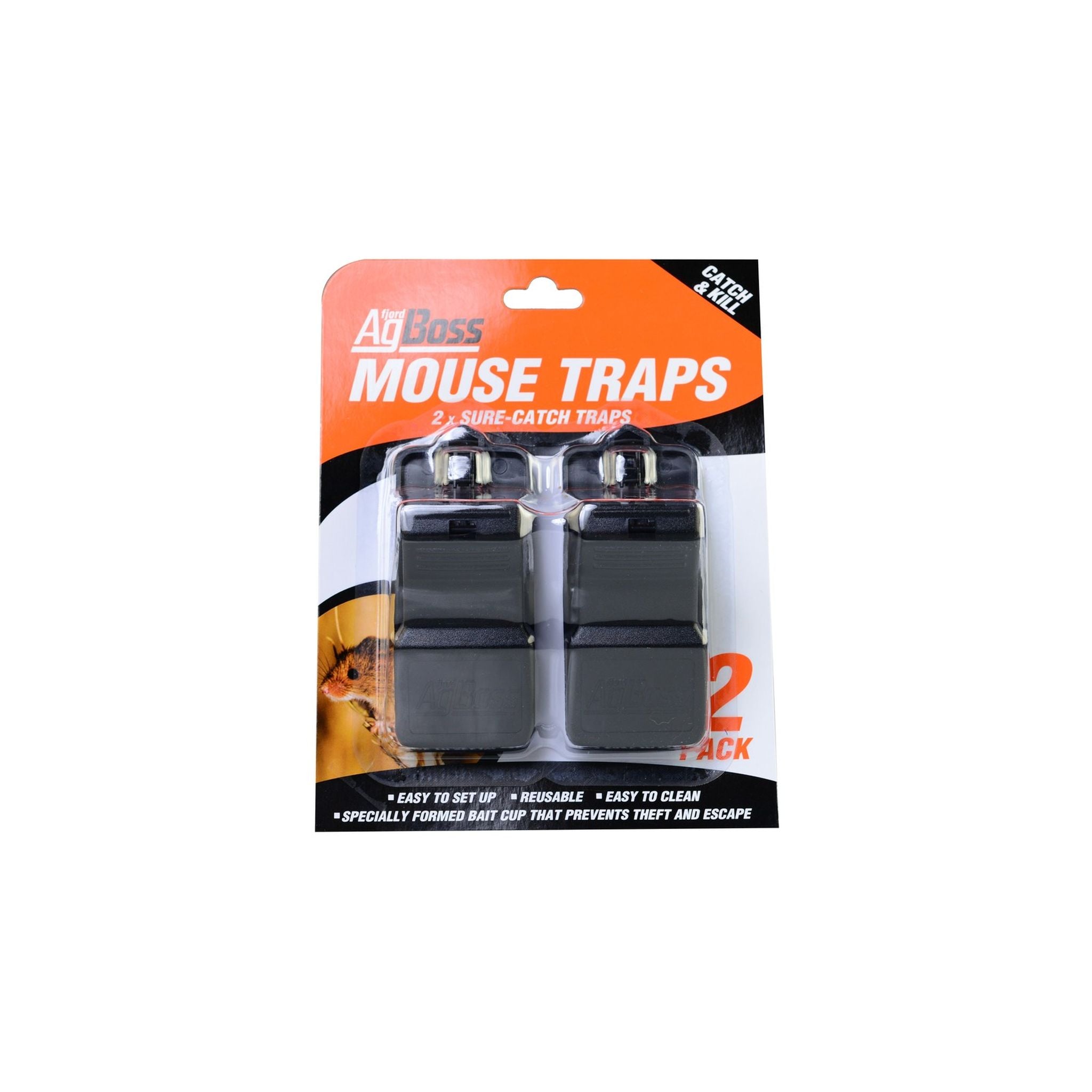 MOUSE TRAP SURE CATCH (2 PACK)