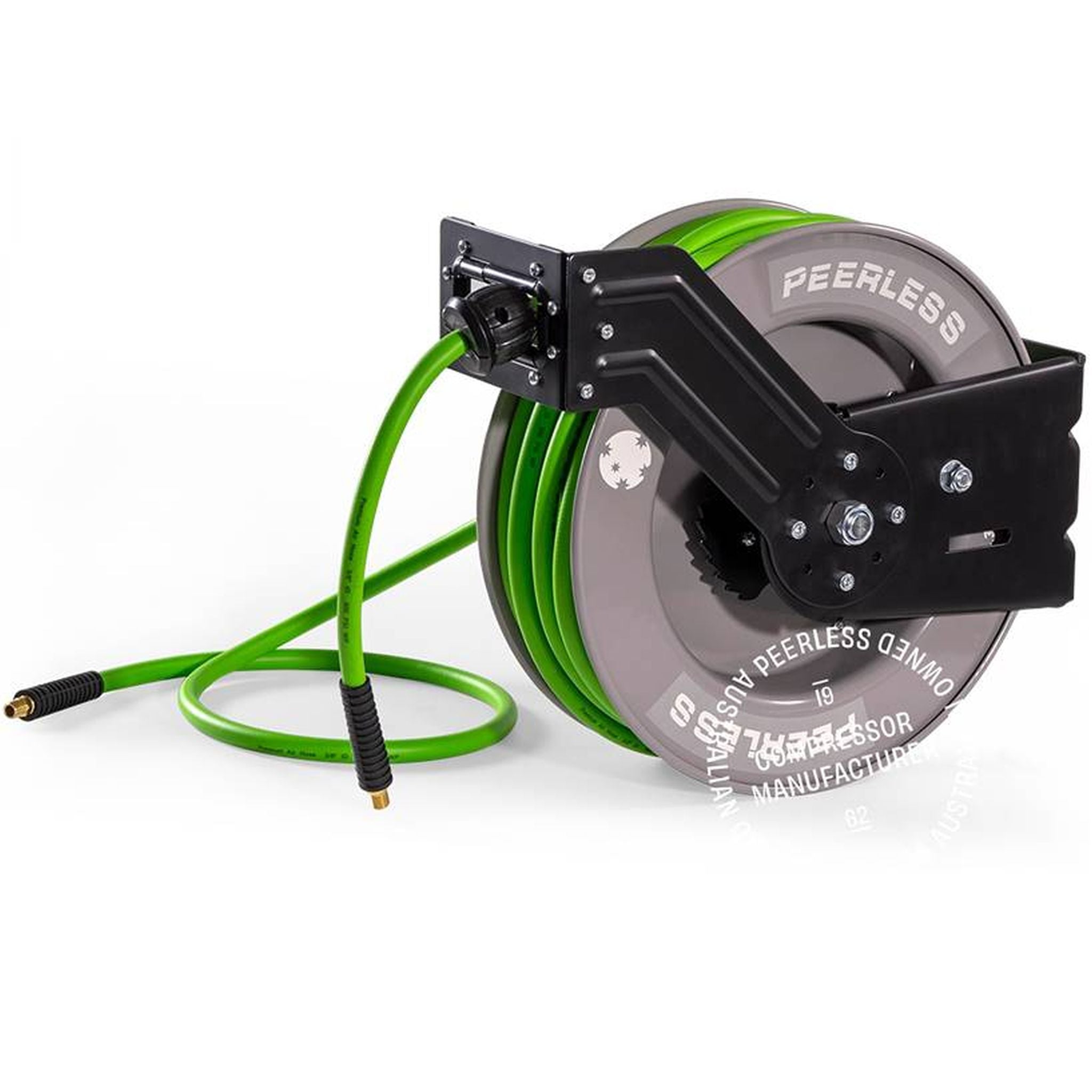 HOSE REEL STEEL 10mm X 10m RETRACTABLE