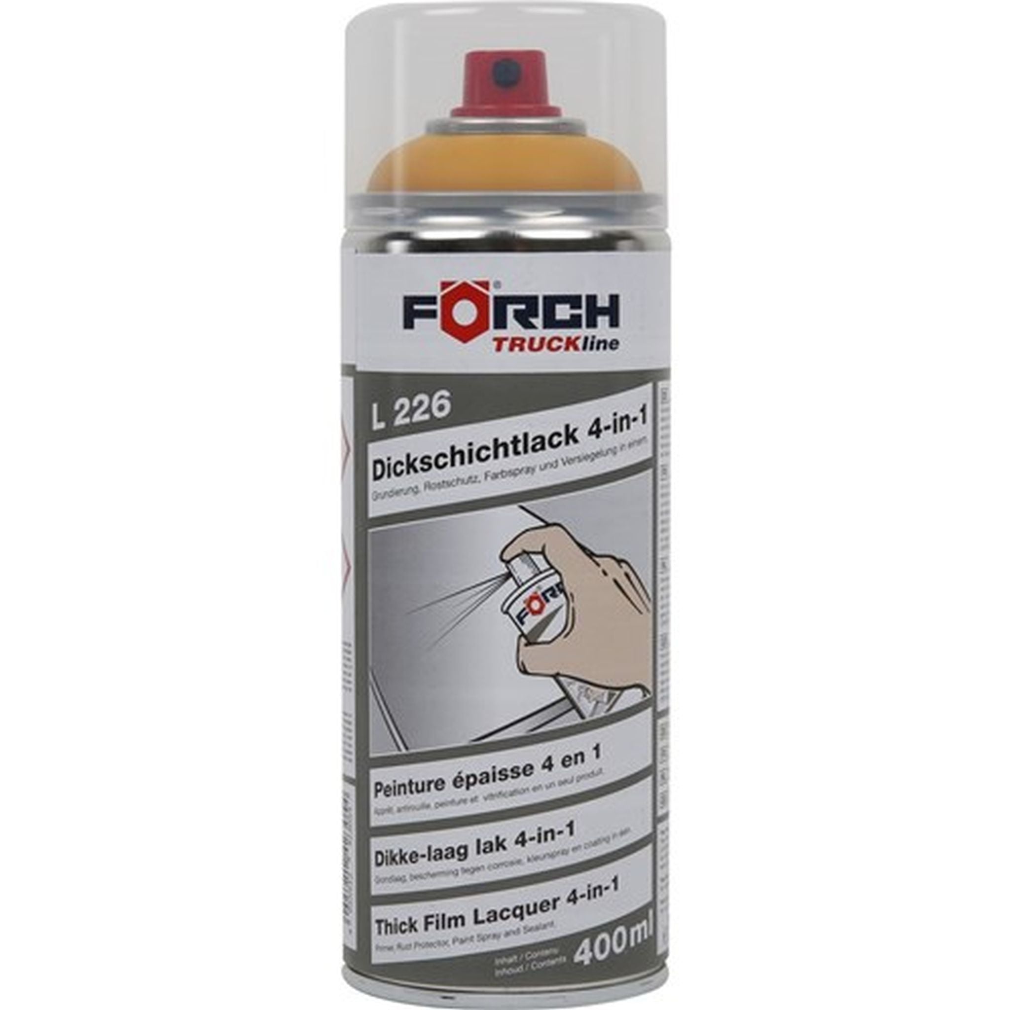 PAINT KOMATSU YELLOW AEROSOL 400ML L226