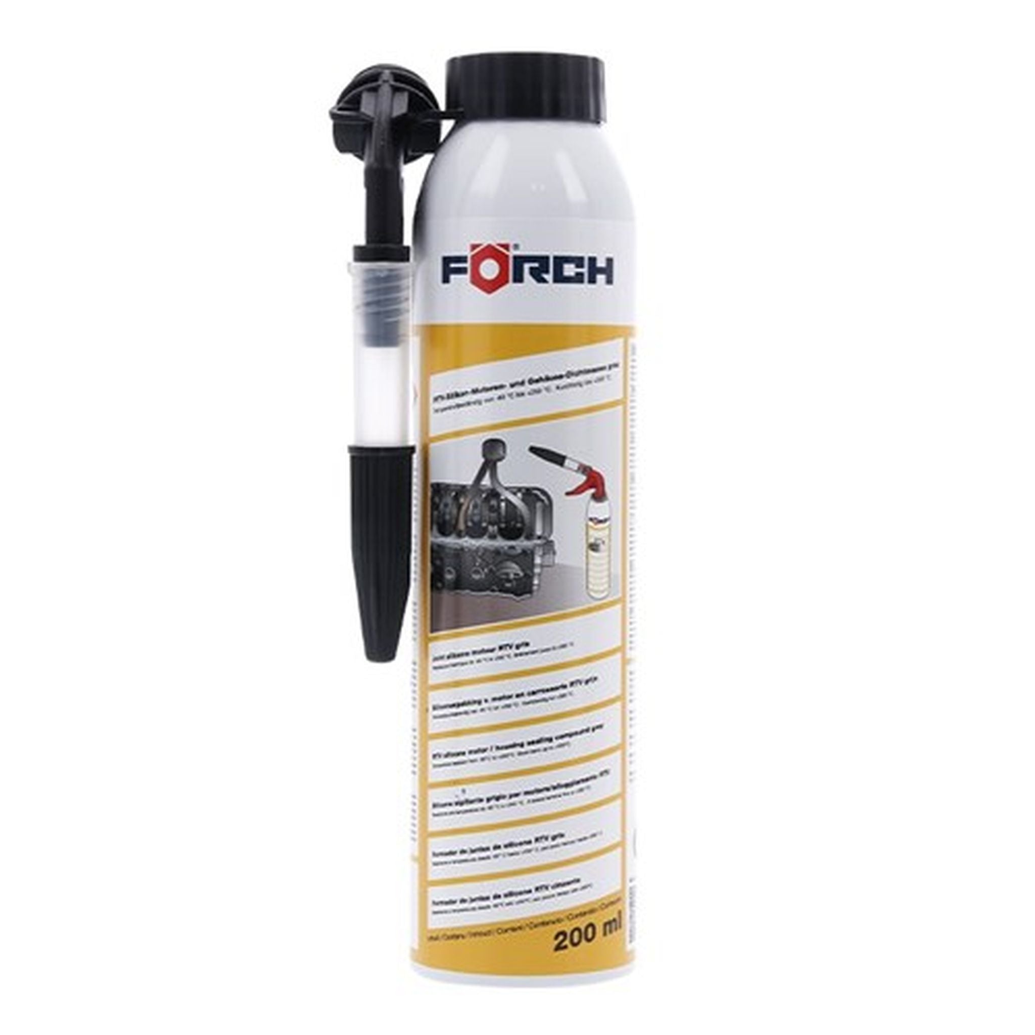 SILCONE RTV GREY 200ML