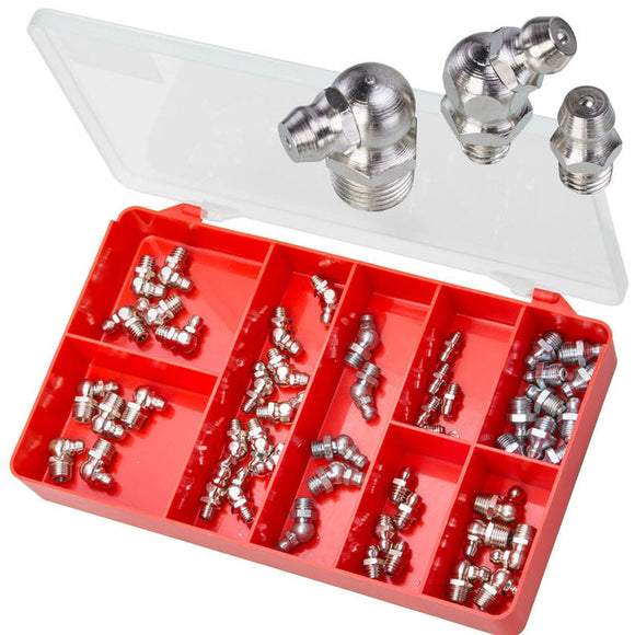 KIT GREASE NIPPLES VARIOUS SMALL