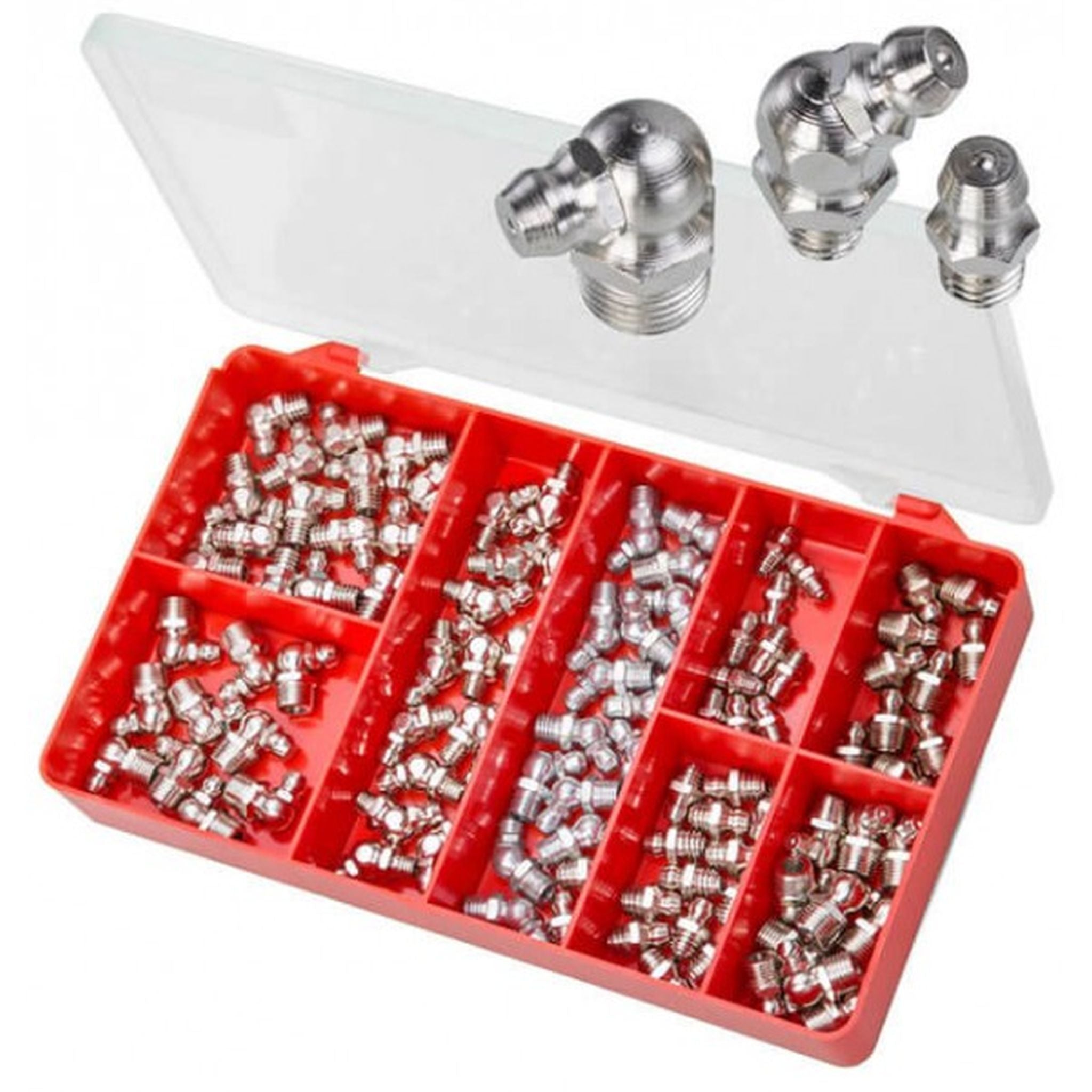 KIT GREASE NIPPLES VARIOUS LARGE