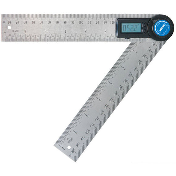 PROTRACTOR 360 DEGREE & 200MM COMBINATION RULER