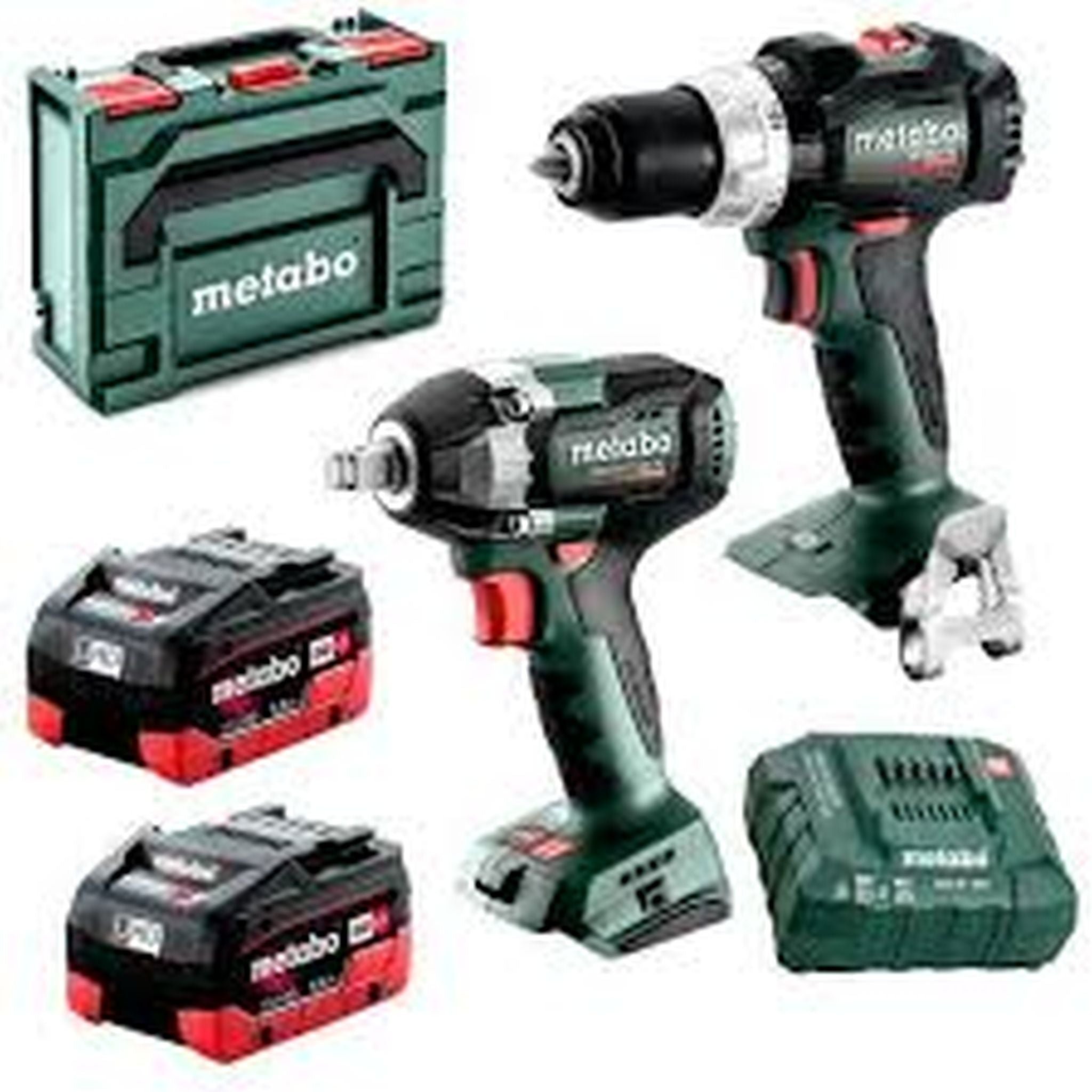 METABO 18V 2PCE KIT 5.5AH