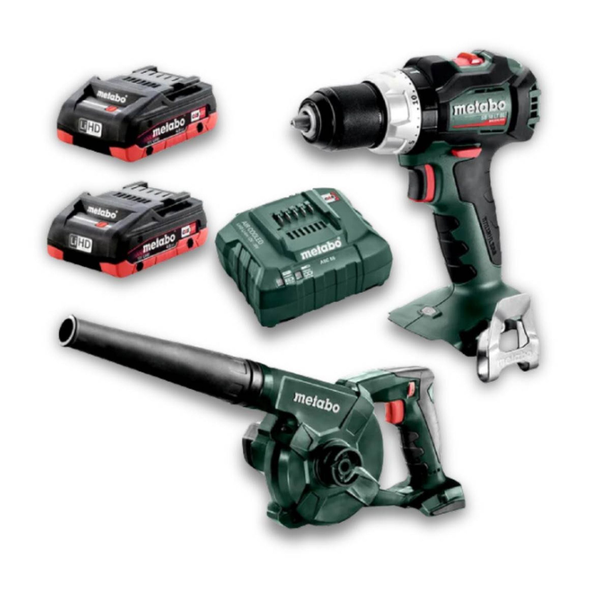 METABO 18V 2PCE KIT 4.0AH