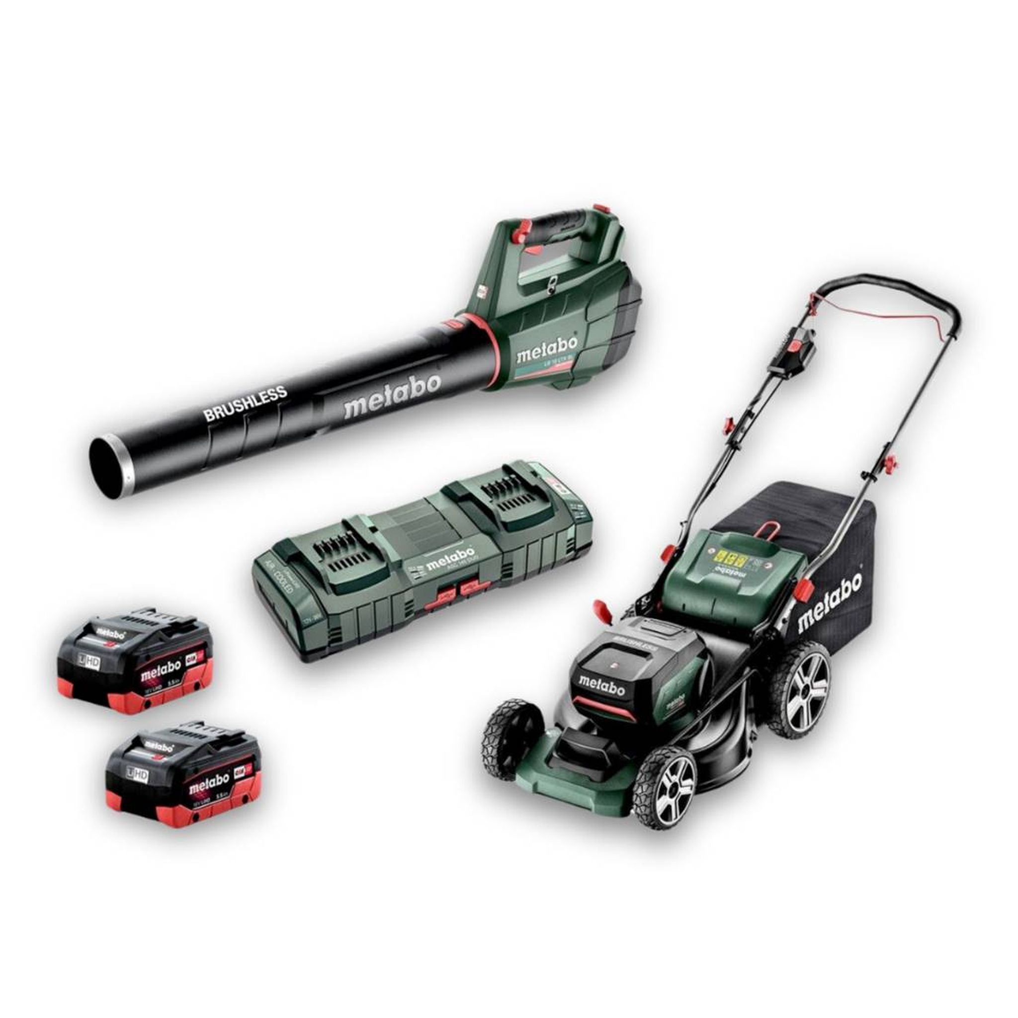 METABO 18V 2PCE KIT 5.5AH