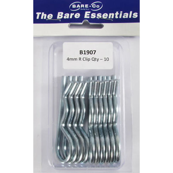 R CLIP 4.0mm PACK 10