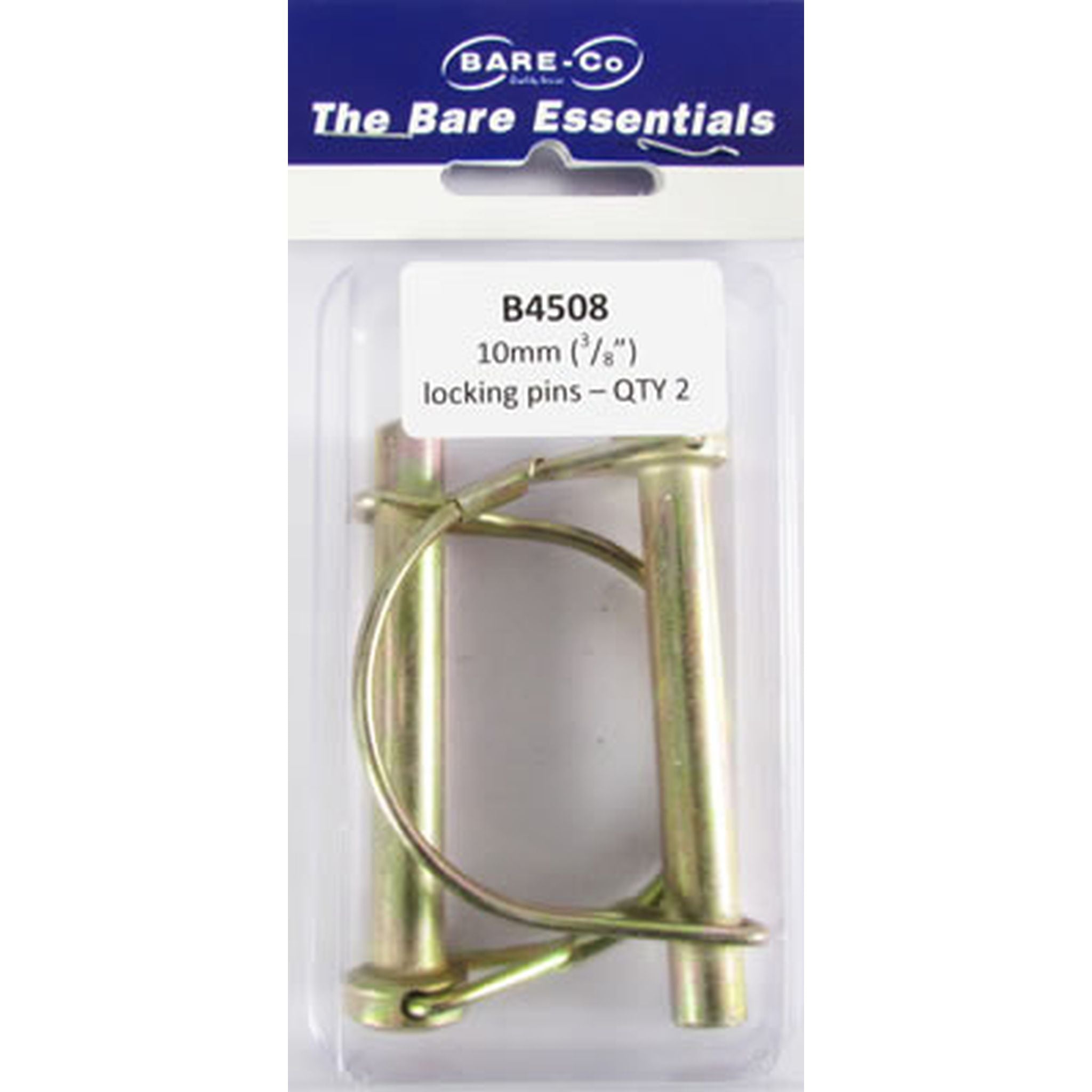 LOCKING PIN 3/8 PACK 2