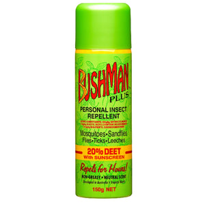 BUSHMAN REPELLENT AEROSOL 20% DEET 150G