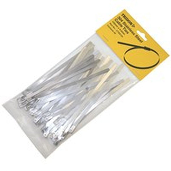CABLE TIE STAINLESS 362 x 4.5MM (50PK)