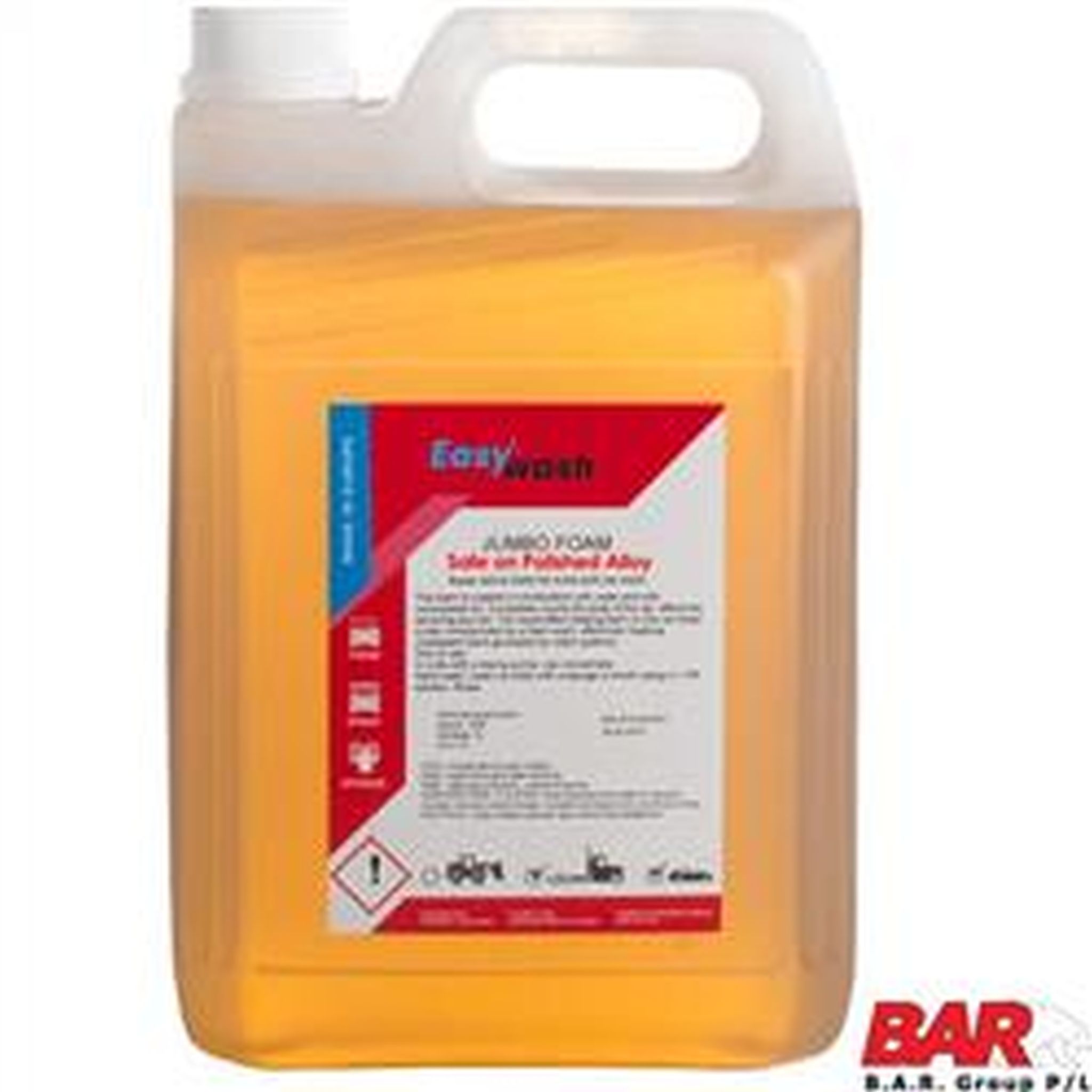BAR 5L JUMBO FOAM CONCENTRATED DETERGENT