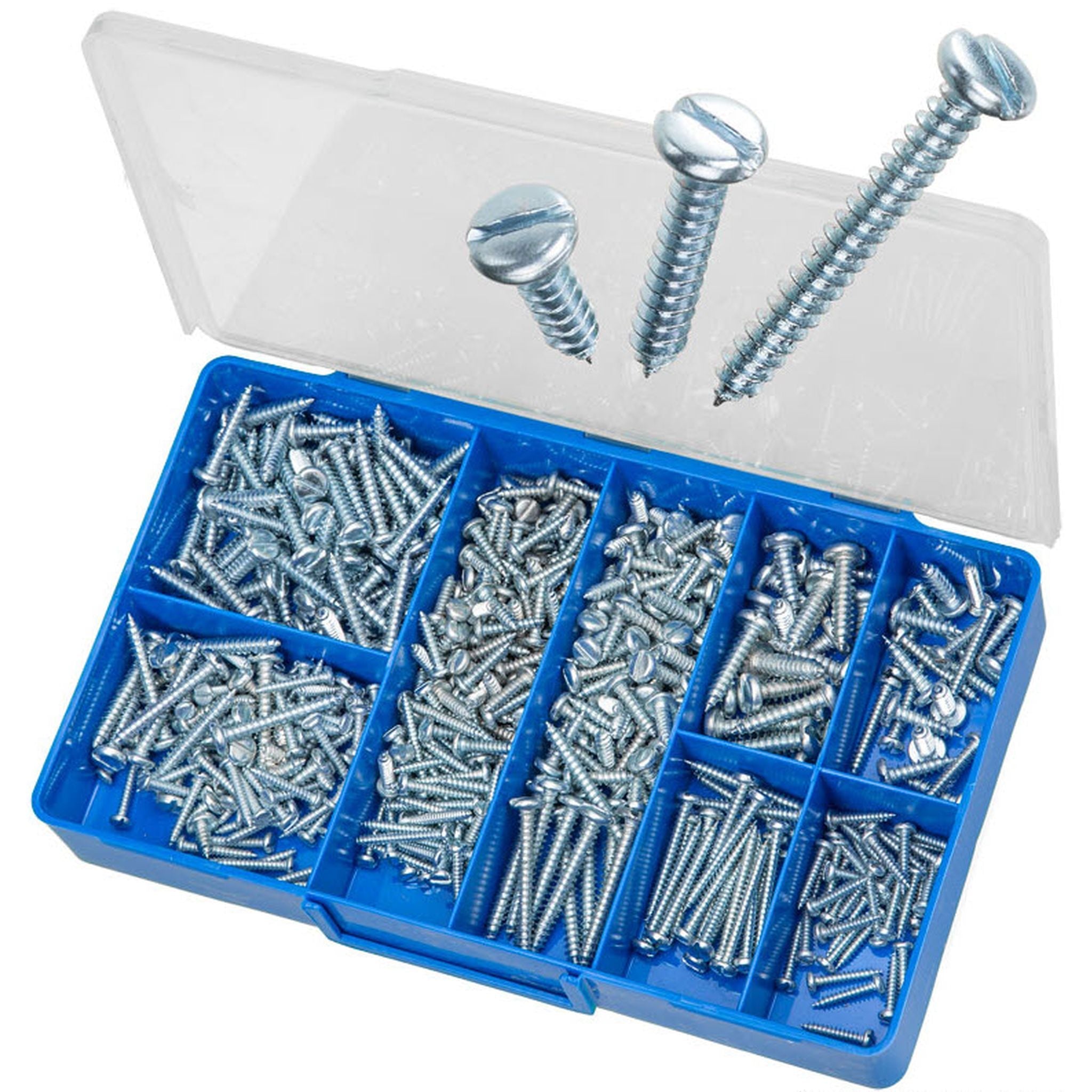 KIT SELF TAPPING SCREWS PAN SLOTTED