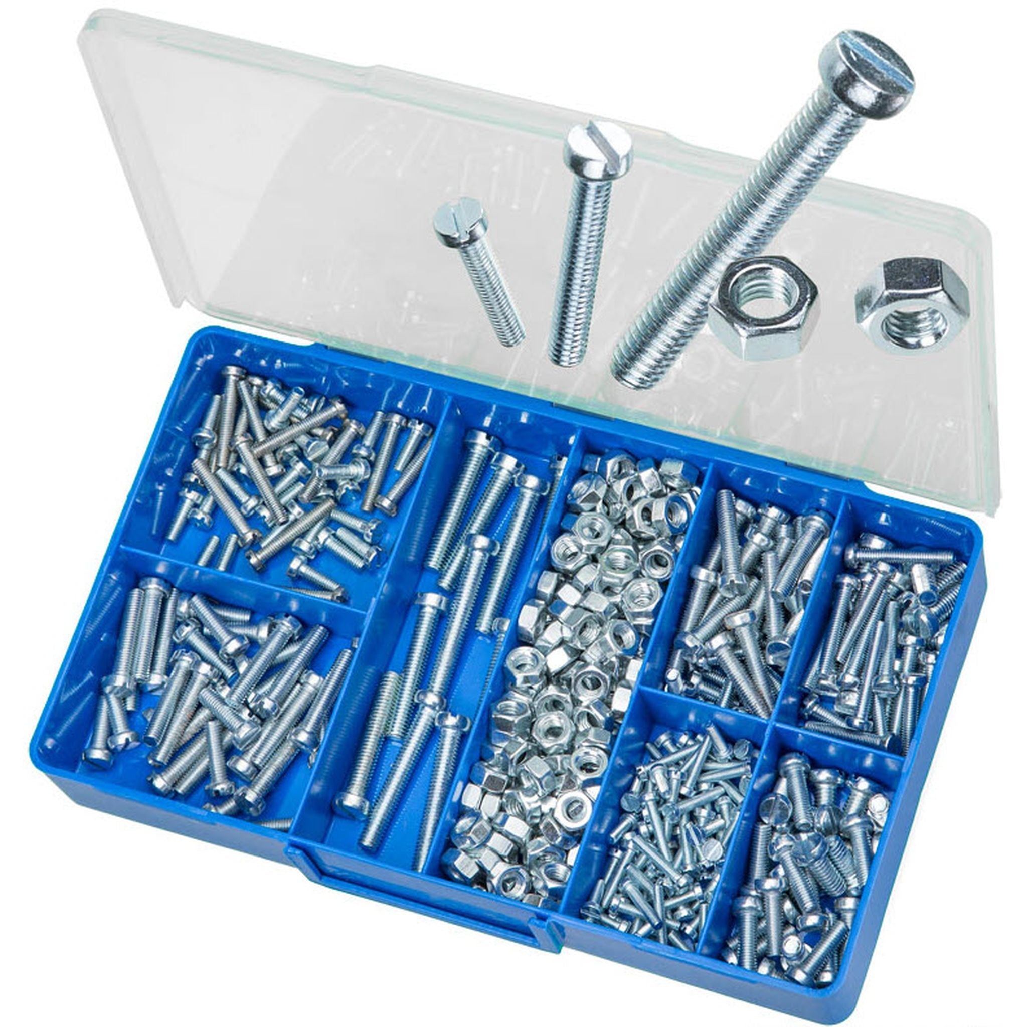 KIT MACHINE SCREWS & HEX NUTS