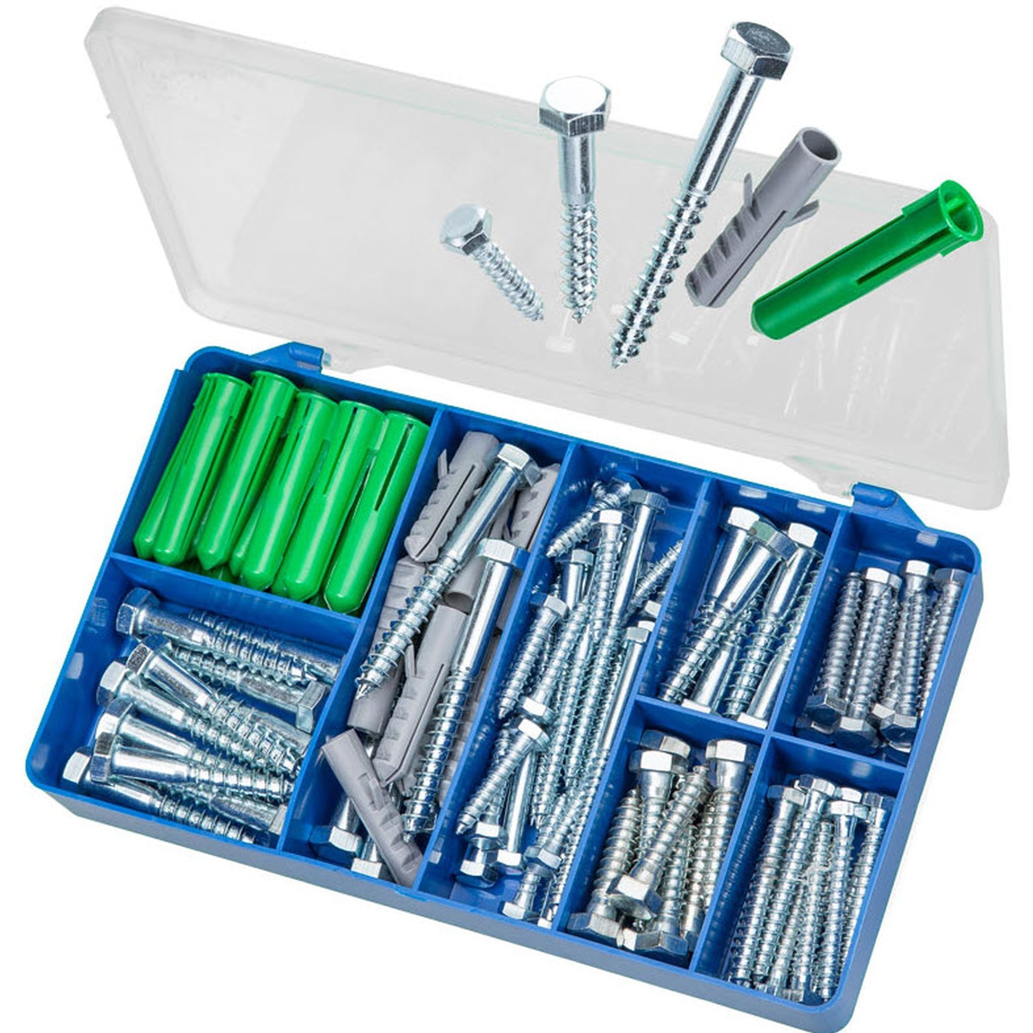 KIT WALL PLUGS/COACH SCREWS