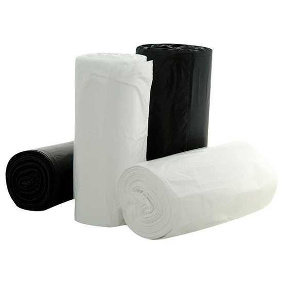 REGAL 18-20LTR WHITE BIN LINER DEGRADABLE 50/ROLL 20 ROLLS