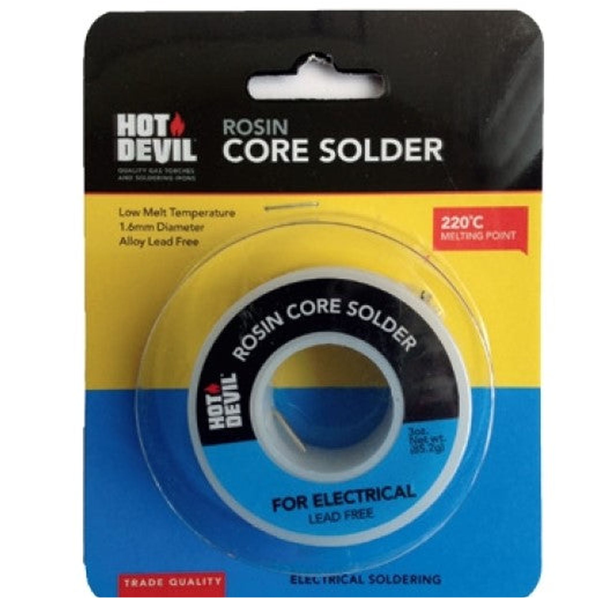 SOLDER ROSIN CORE ELECT 1.6mm