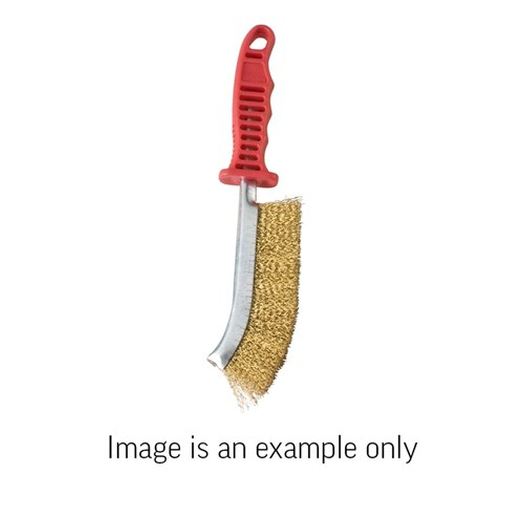 UNION HAND BRUSH SET 2PCE STEEL WIRE 0.2MM D/B