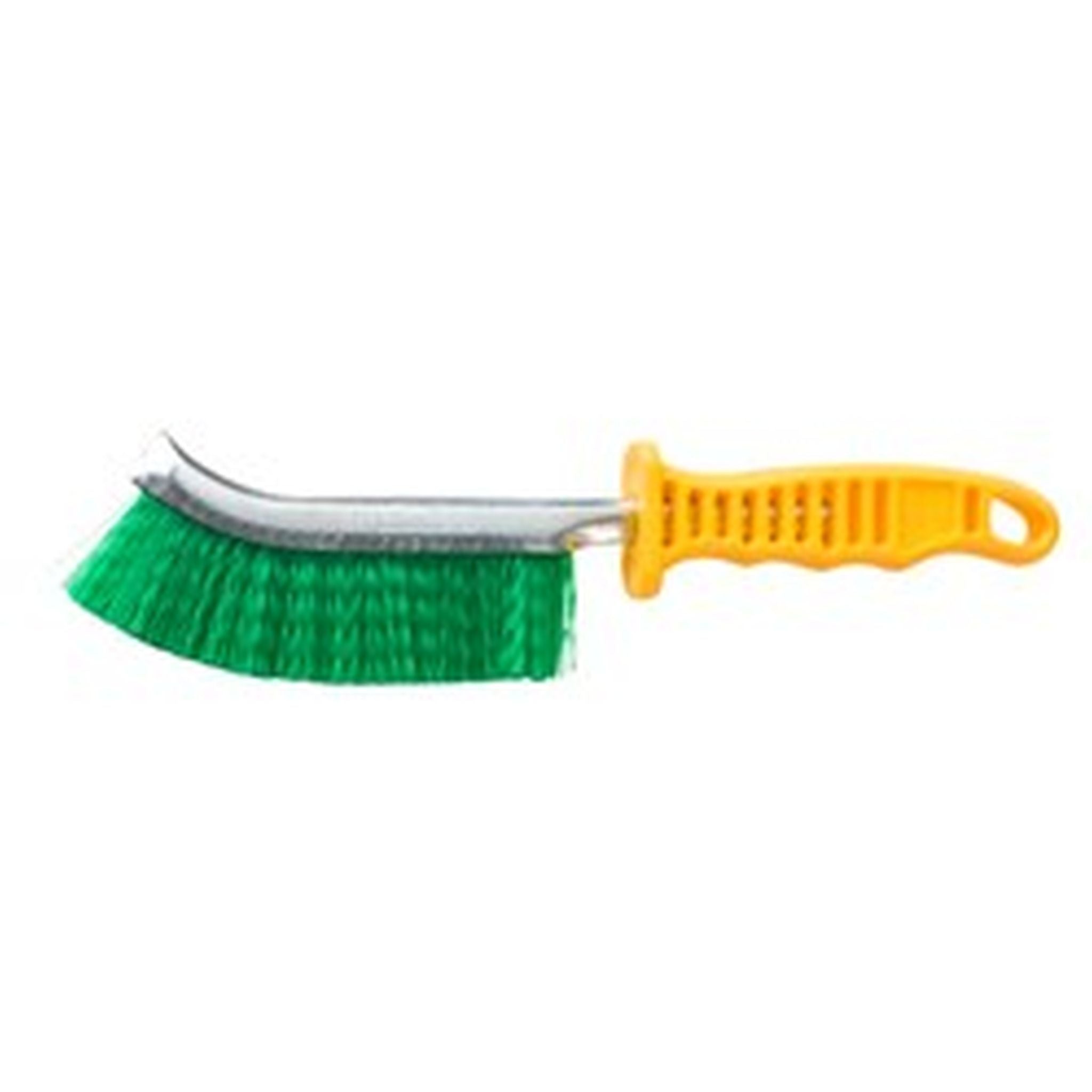 UNION HAND BRUSH YW GREEN PVC 0.5MM 
