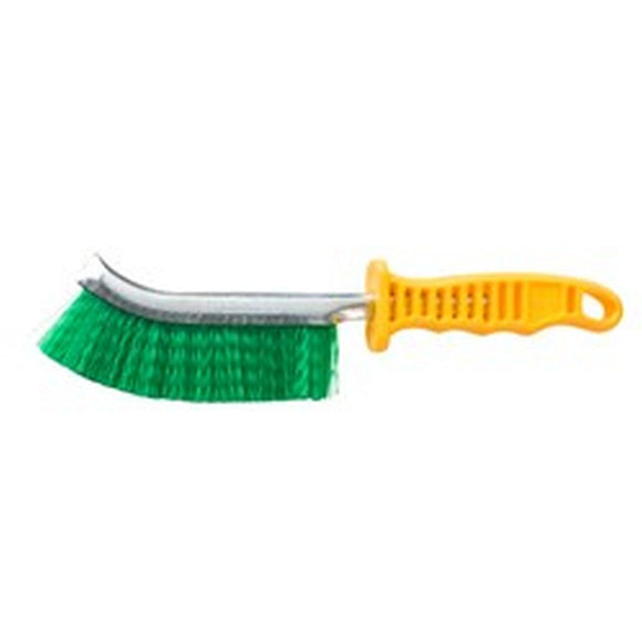 UNION HAND BRUSH YW GREEN PVC 0.5MM 
