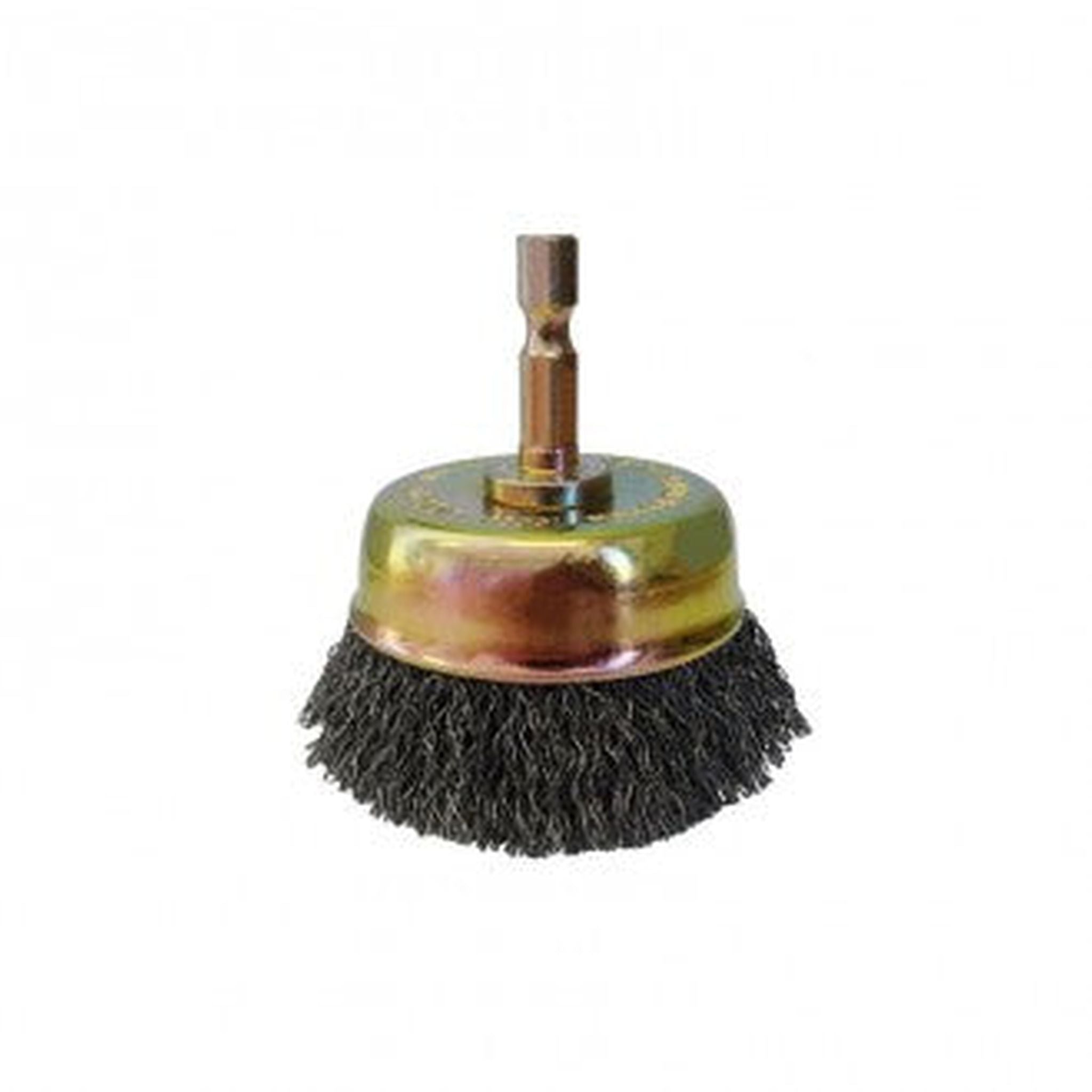 BRUSH CUP CR63 HEX SPLINDLE