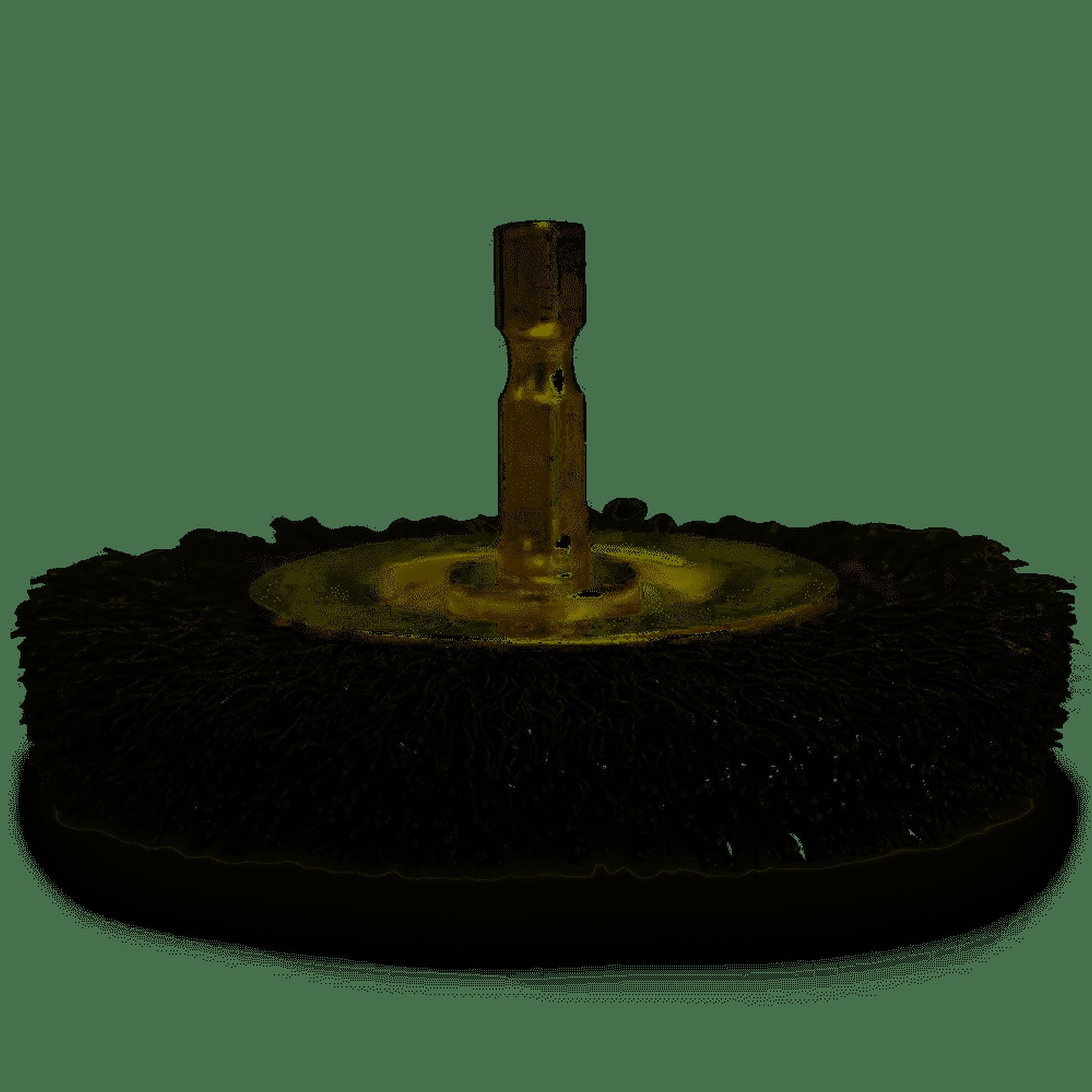 BRUSH WHEEL  50 x 7 HEX SPLINDLE