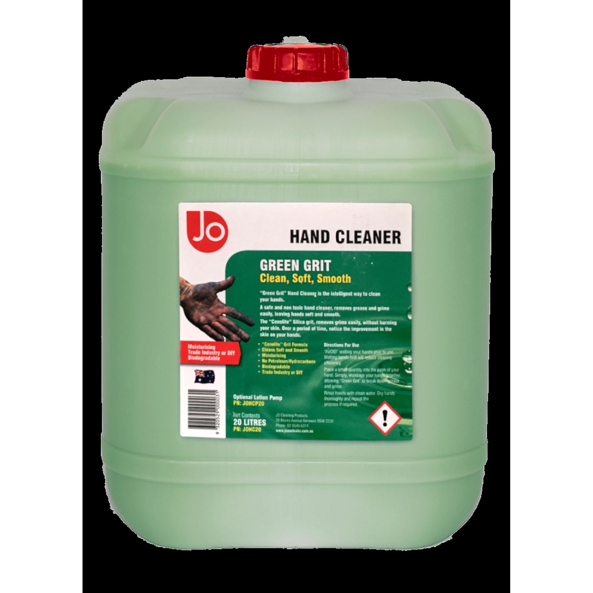 HAND CLEANER GREEN GRIT 20L