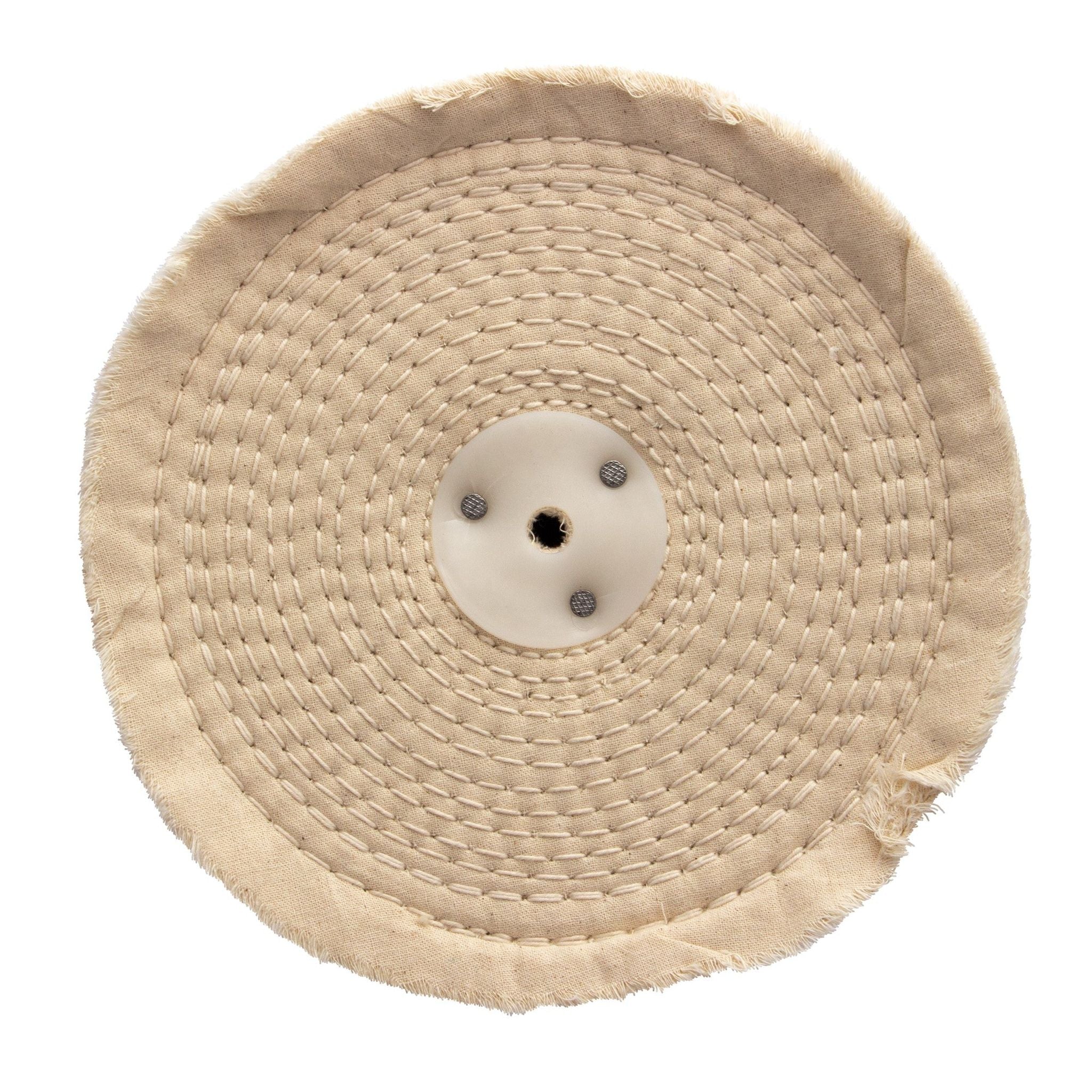 POLISHING WHEEL 200 x 45 150 FOLD STITCHED