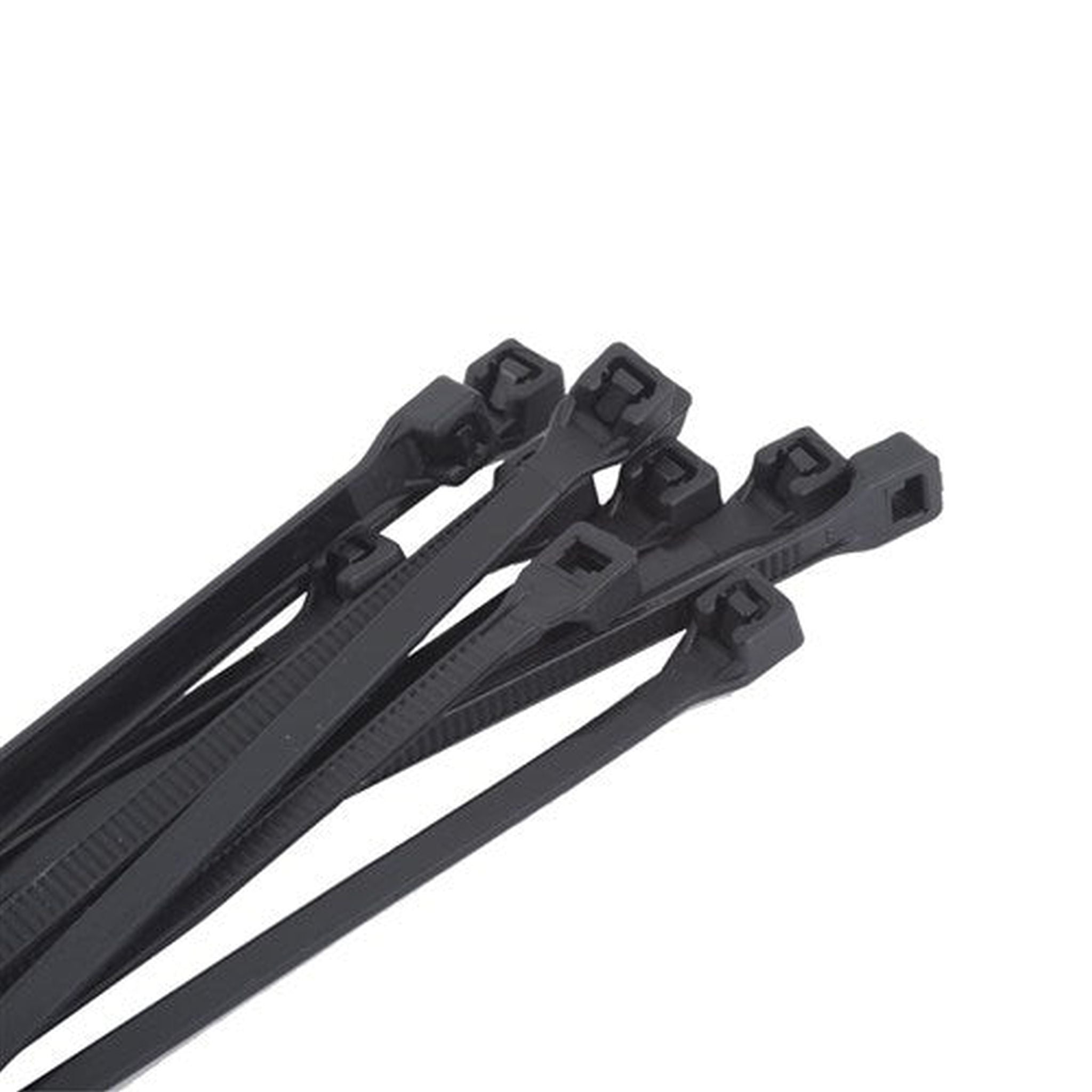 CABLE TIE BLACK 370 X 7.6mm 100PCE