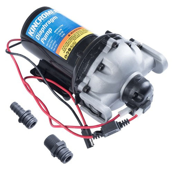 12V DIAPHRAGM PUMP - QUICK CONNECT 11.4LPM