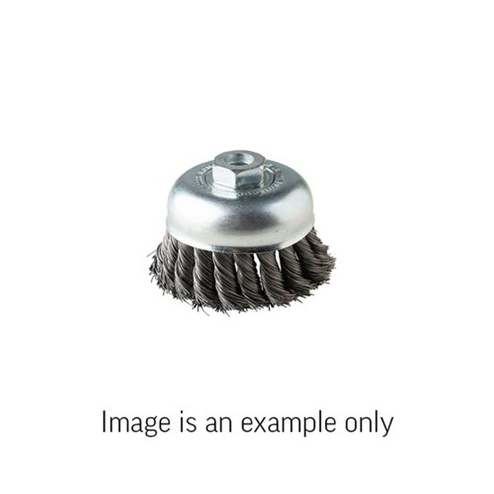 UNION CUP BRUSH SW 0.5MM T/K 125MM M14 D/B