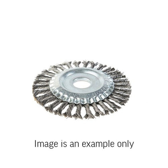 UNION WHEEL BRUSH PL SW 0.5MM T/K 125MM 22B D/B