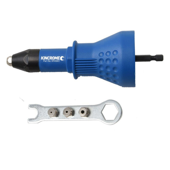 POP RIVET GUN DRILL ATTACH 3/32-3/16