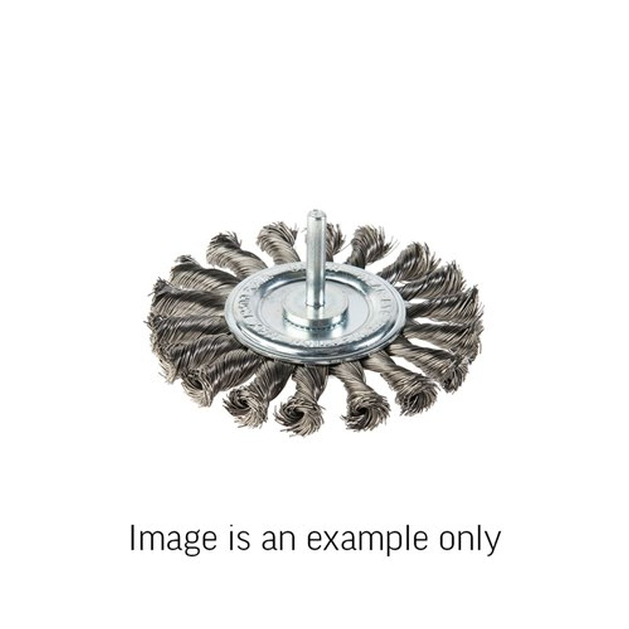 UNION WHEEL BRUSH SW 0.4MM T/K 75MM SP/MT D/B