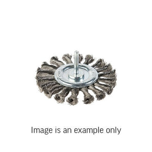 UNION WHEEL BRUSH SW 0.4MM T/K 75MM SP/MT D/B