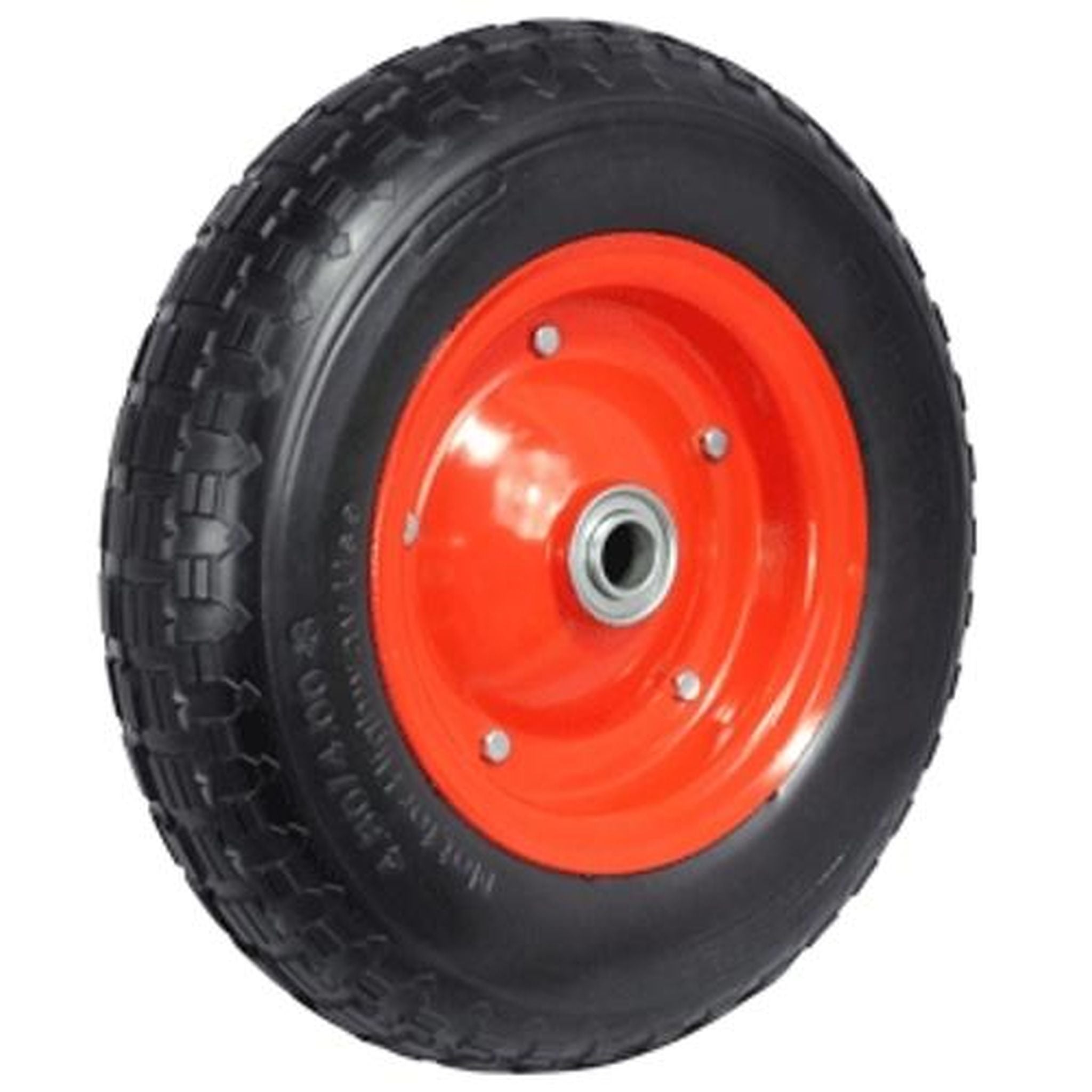 WHEEL 400 X 100MM X 1INCH AXLE P/P
