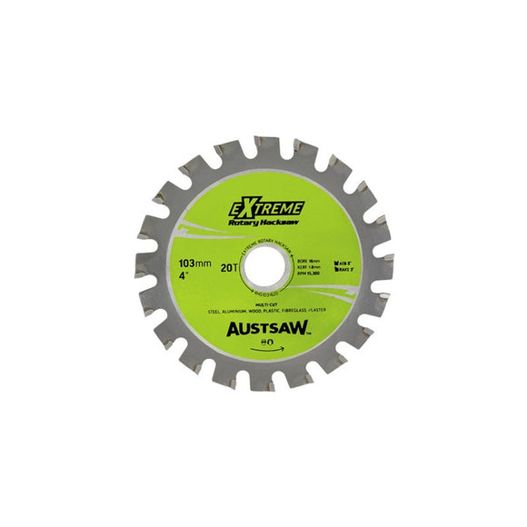 ROTARY HACKSAW 103 x 16mm - 20 TEETH