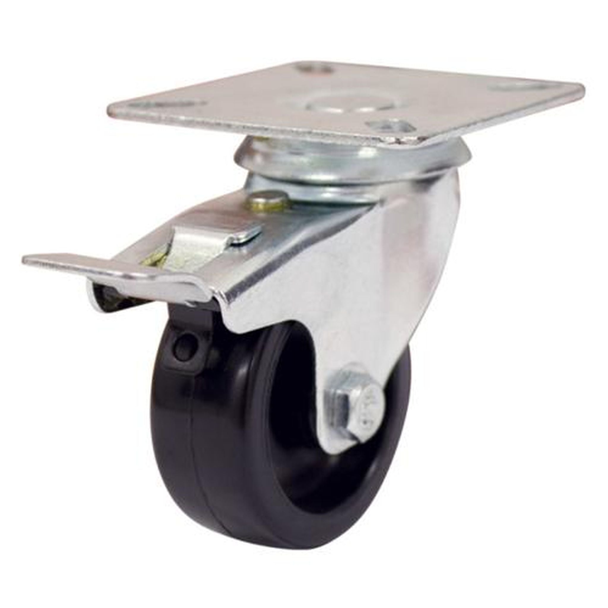 CASTOR NYLON SWIVEL/BRAKE 50MM 30KG
