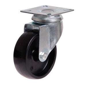 CASTOR NYLON SWIVEL 75MM 50KG