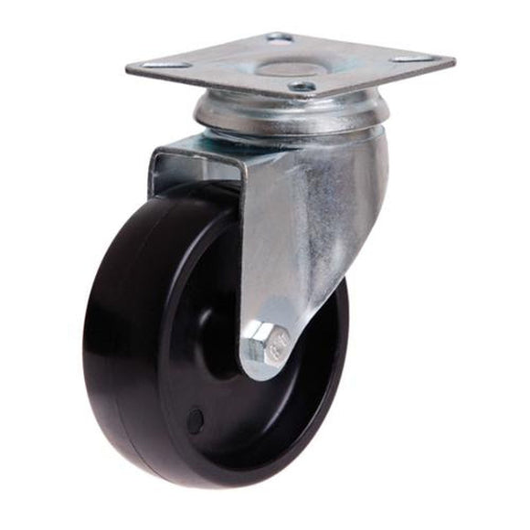 CASTOR NYLON SWIVEL 75MM 50KG